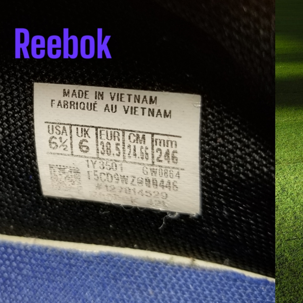 Reebok Classic Leather Legacy "Bright Cobalt/Core Black/Acid Yellow" Shoes - Picture 9 of 9